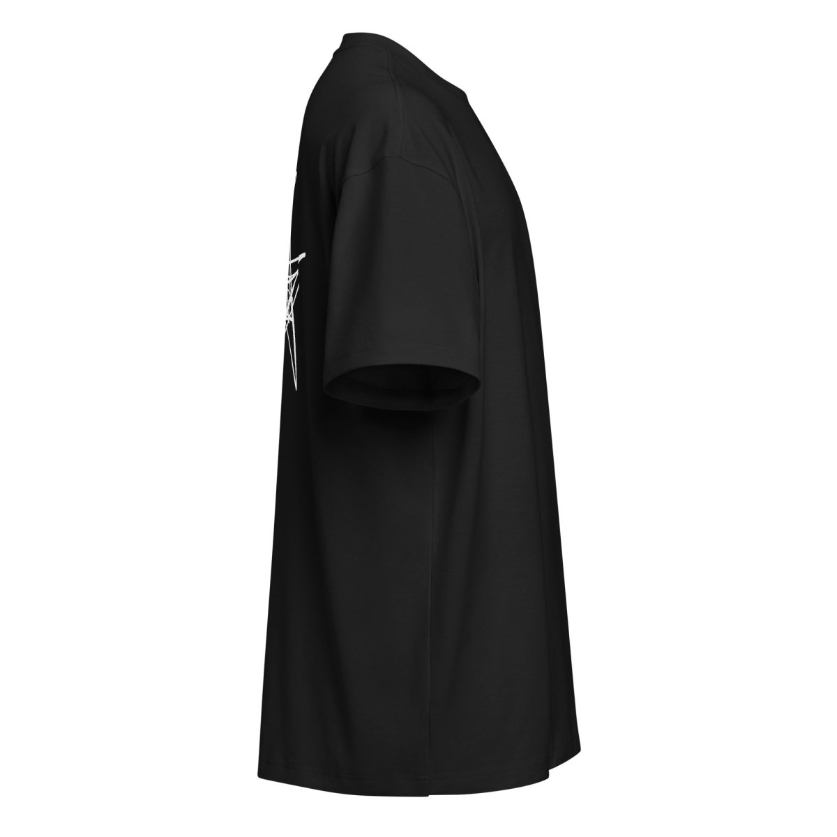 Elsewhere Co Full Black Box Tee Star Print - Elsewhere Co